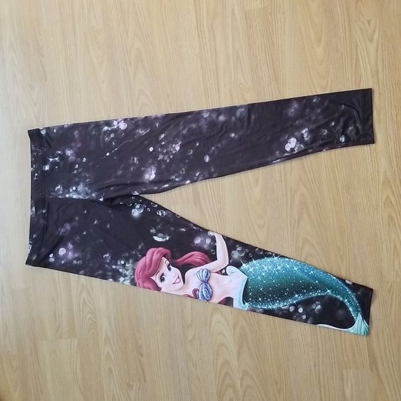 Disney Pants & Jumpsuits Ariel The Little Mermaid Leggings Poshmark